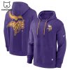 UNRL The Hometown Collection Purple Vikings Design 3D Hoodie