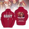 Alabama Crimson Tide Nick Saban Goat Nike Logo Design 3D Hoodie