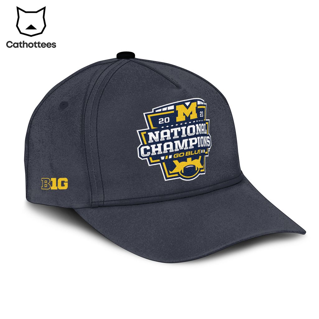 2023 National Champions Without A Doubt Champs University Of Michigan Cup Design 3D Hoodie Lonpant Cap Set