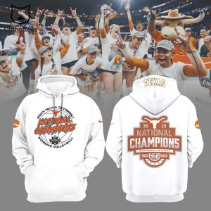 2023 NCAA Division National Champions Women’s Volleyball Nike Logo White Design 3D Hoodie