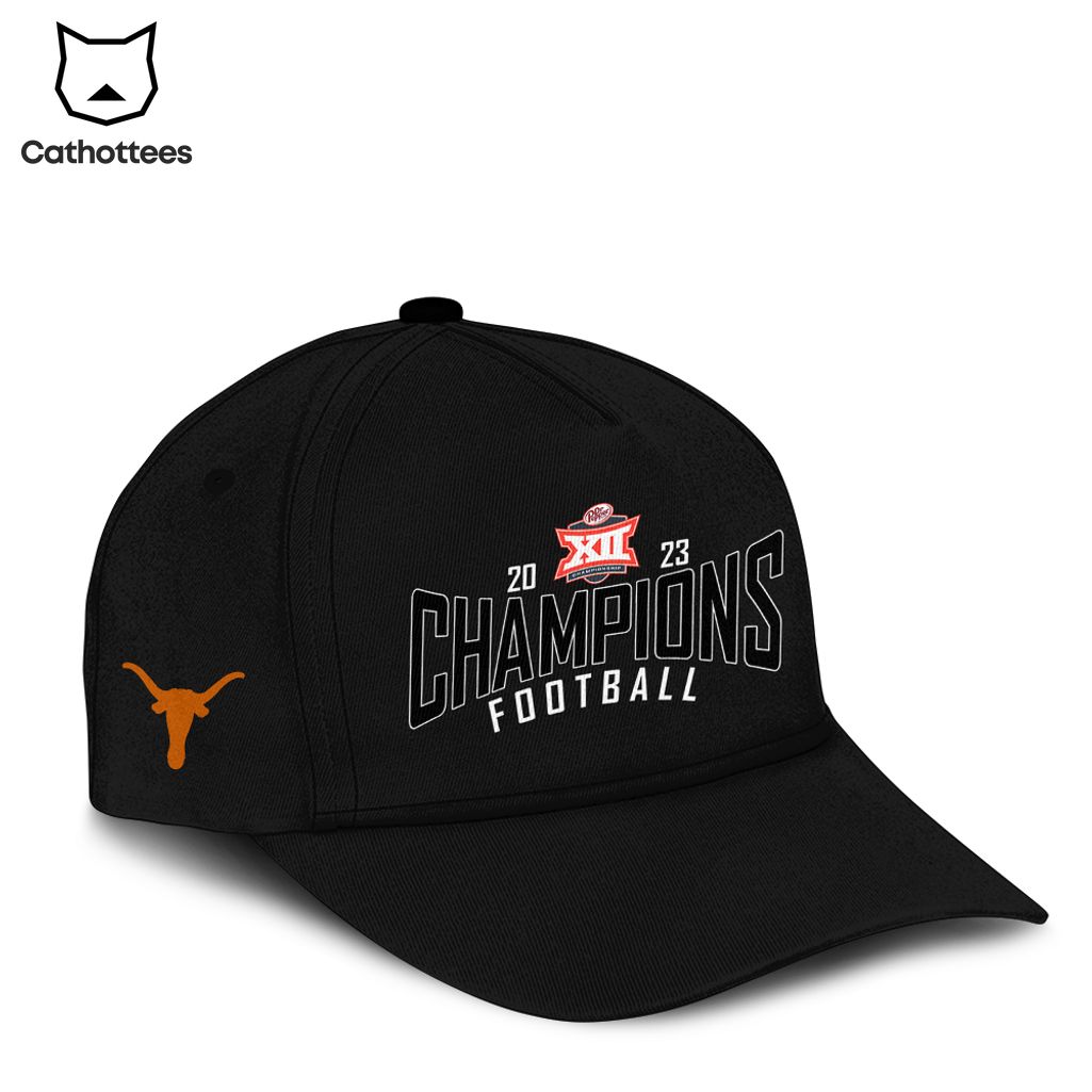 2023 Texas Longhorns 2023 Big 12 Football Conference Champions Is Here Design 3D Hoodie Longpant Cap Set