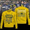 2024 Rose Bowl Game Champs Just Won More Michigan Wolverines Yellow Design 3D Hoodie
