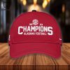 Alabama Crimson Tide 2023 SEC Football Conference Champions Logo White Design Hoodie Longpant Cap Set