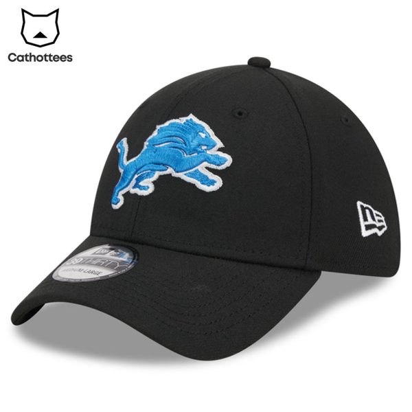 Anti Fragile Detroit Lions NFL Logo Black Design 3D Hoodie Longpant Cap Set