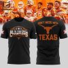 2023 Champions Texas Longhorns Big 12 Championship Football Orange Nike Logo Design 3D T-Shirt