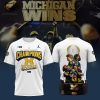 2023 National Champions Without A Doubt Champs University Of Michigan Portrait Black Design 3D T-Shirt