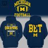 Big Ten East Champions University of Michigan Football Navy Design 3D Hoodie
