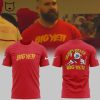 AFC Championship Chiefs Are All In Kansas City Chiefs Red 2023 Design 3D T-Shirt