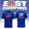 NFL 2023 Buffalo Bills AFC East Champions Playoff Bound Blue Design 3D T-Shirt