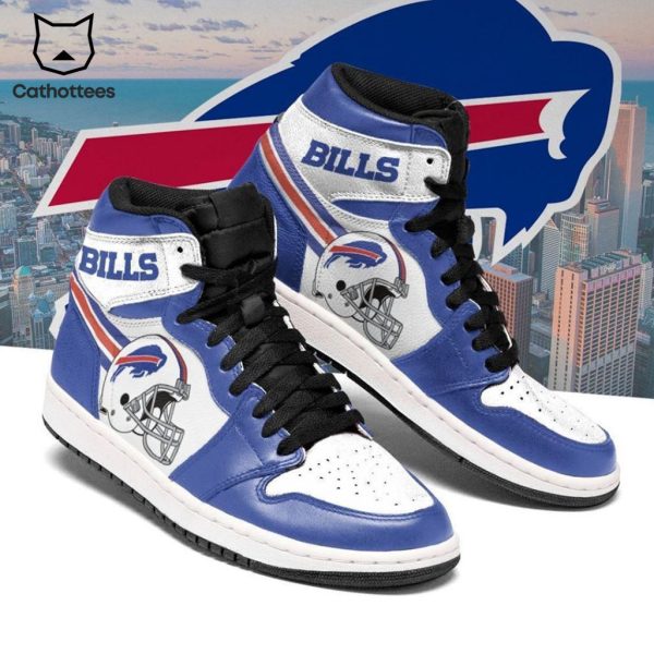 Buffalo Bills NFL Logo Design Air Jordan 1 High Top