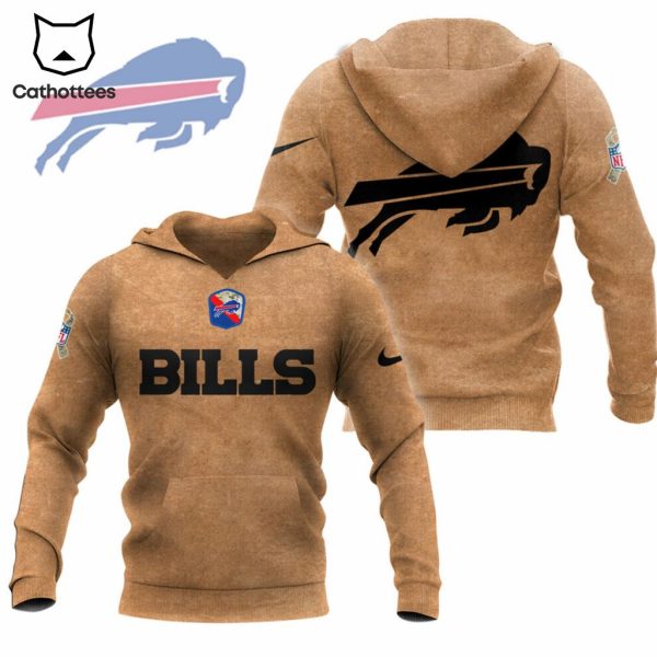 Buffalo Bills Salute To Service 2023 NFL Logo Design Hoodie