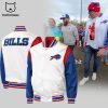 Buffalo Bills NFL Mascot Black Design Baseball Jacket