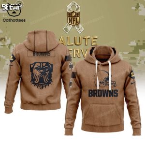 Cleveland Browns 2023 Salute To Service Hoodie Longpant Cap Set