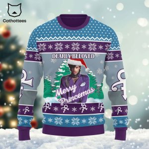Dearly Beloved Merry Princemas Christmas Design 3D Sweater