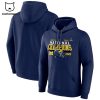 Michigan Wolverines College Football Playoff 2023 12 National Champions Blue Desin 3D Hoodie