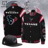 Houston Texans Establishes 2002 Mascot Design Baseball Jacket