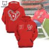 NFL Houston Texans South Division AFC Champions White Nike Logo Design 3D Hoodie