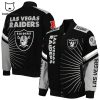 Las Vegas Raiders Limited NFL Full Black Design Baseball Jacket