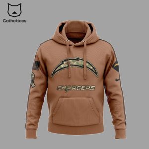 Los Angeles Chargers NFL Salute To Service Veteran 3D Hoodie