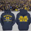 Michigan Big Ten East Division Champions 2023 Yellow Design 3D Hoodie Longpant Cap Set