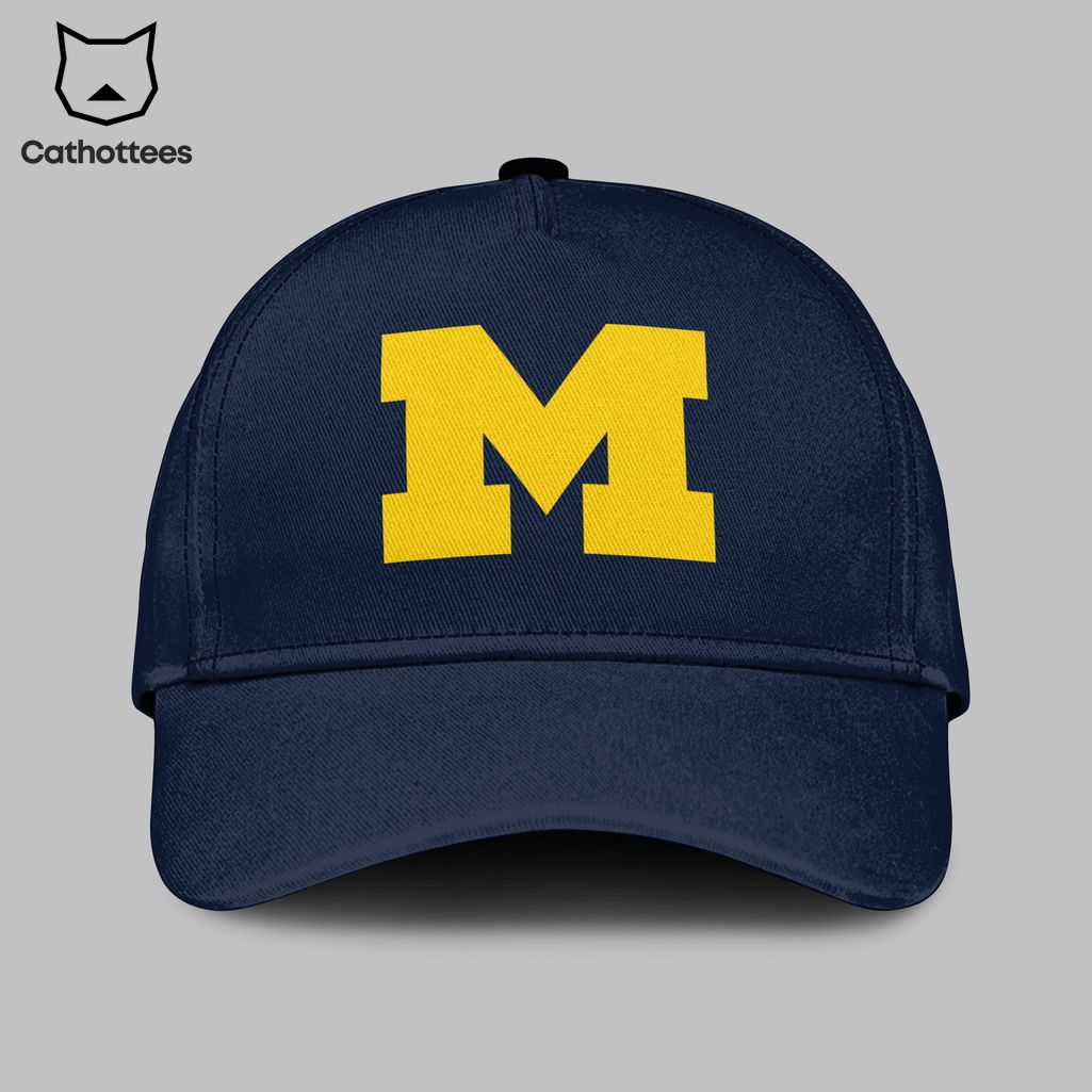 Michigan Wolverines Go Blue NCAA Design 3D Hoodie Longpant Cap Set