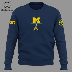 Michigan Wolverines Go Blue NCAA Design 3D Sweater