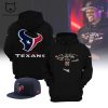 NFL Houston Texans Playoffs Nike Logo Black Design 3D Hoodie