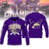 2024 Allstate Sugar Bowl Champs Just Won More Washington Huskies Purple Nike Logo Design 3D Hoodie
