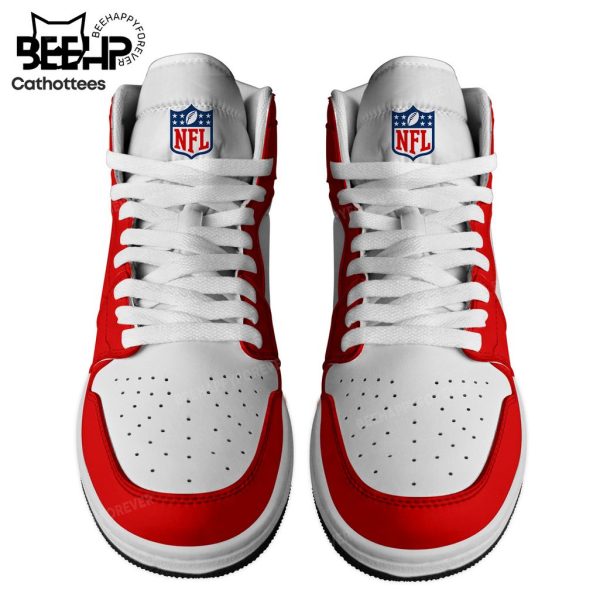 Personalized Kansas City Chiefs Red Nike Logo Design Air Jordan 1 High Top
