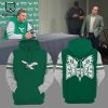 Philadelphia Eagles 2023 Nike Green Design 3D Hoodie