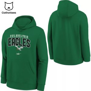 Philadelphia Eagles 2023 Nike Green Design 3D Hoodie