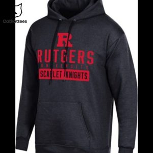Rutgers Scarlet Knights Football New 2023 Black Design 3D Hoodie