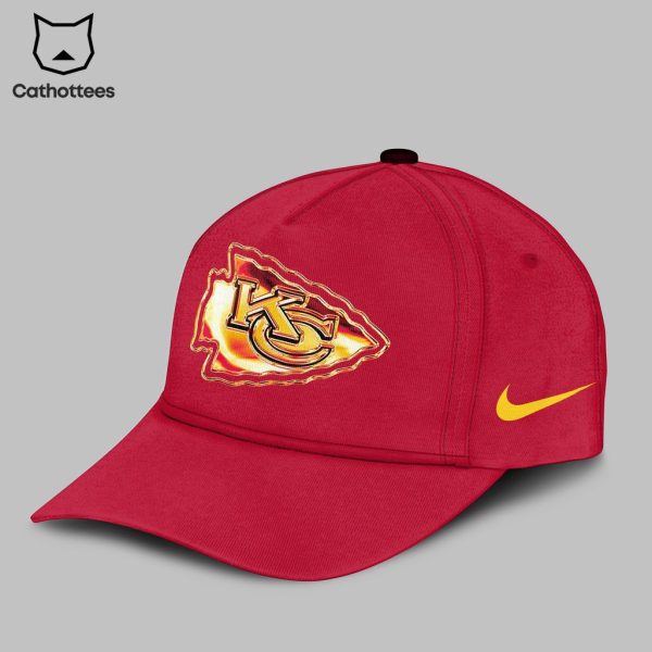 Special AFC Championship Kansas City Chiefs Red Nike Logo 3D Hoodie Longpant Cap Set