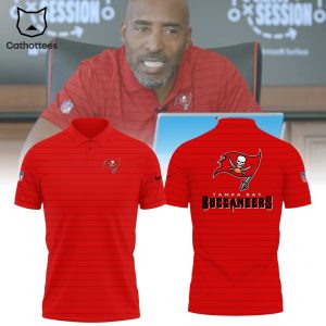 Tampa Bay Buccaneers NFL Red Design Polo Shirt