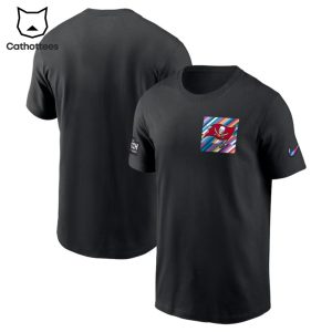 Tampa Bay Buccaneers Nike Logo Black Design 3D T-Shirt
