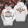 Texas Longhorns 2023 Big 12 Football Conference Champions Orange Design 3D Hoodie