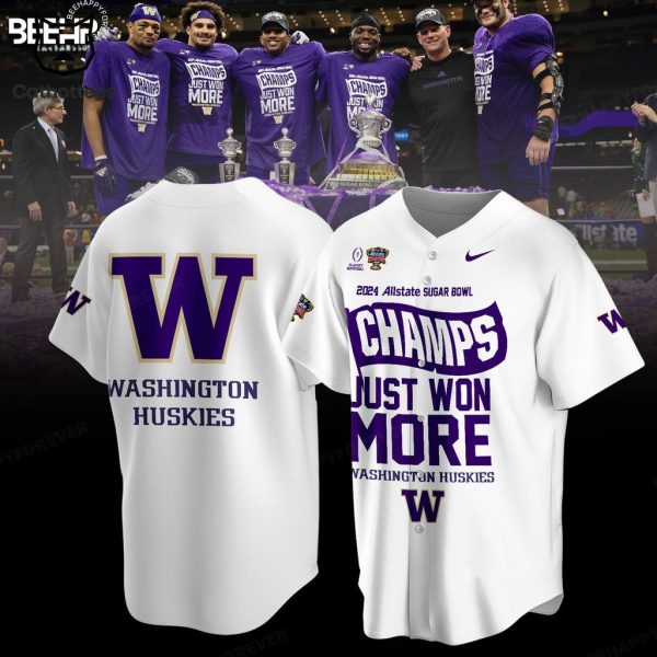 Washington Huskies 2024 Sugar Bowl Champions Purple 3D Hoodie