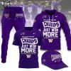 Washington Huskies 2024 Sugar Bowl Champions Purple Design Hoodie Longpant Cap Set