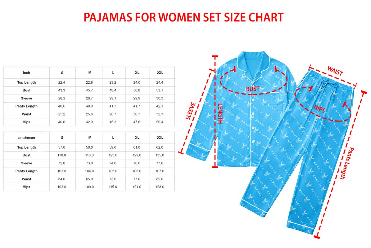 Merry Kiss Mas Blue Design Pajamas Set
