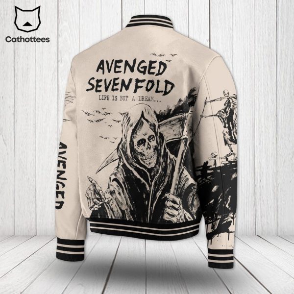 Avenged Sevenfold Life Is But A Dream Baseball Jacket