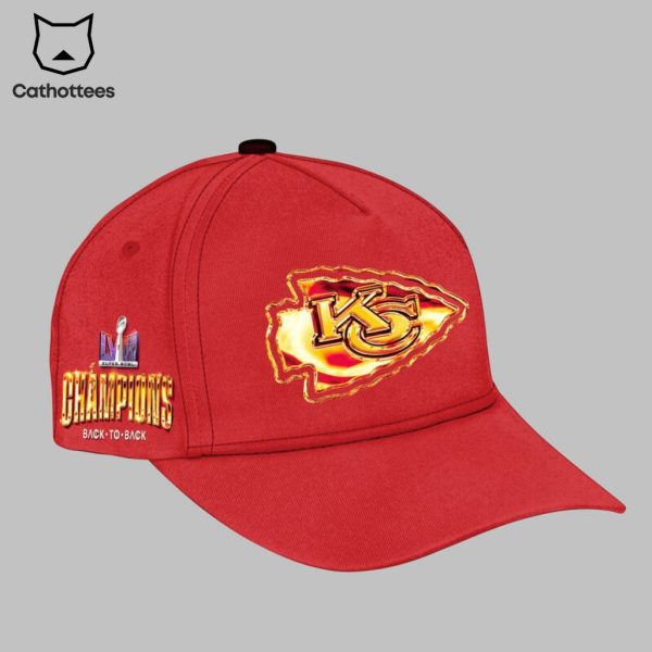 Back 2 Back 2023 Champions Kansas City Chiefs Kingdom Hoodie Longpant Cap Set