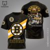 Boston Bruins 6X Champions Stanley Cup Champions 3D T-Shirt