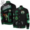 Boston Celtics Basketball Baseball Jacket