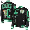 Boston Celtics 2023 NBA Atlanticion Champions Playoffs Baseball Jacket