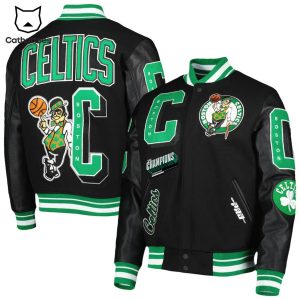 Boston Celtics Basketball Baseball Jacket