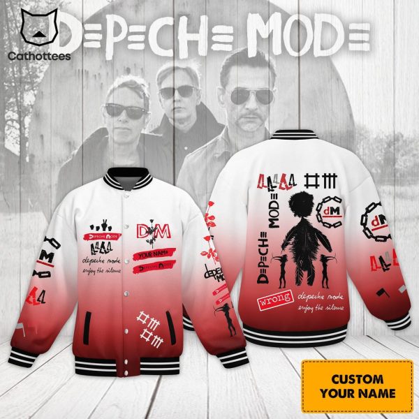 Depeche Mode Depeche Mode Enjoy The Silence Baseball Jacket