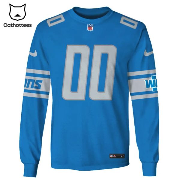 Detroit Lions – Personalized Jersey Hoodie