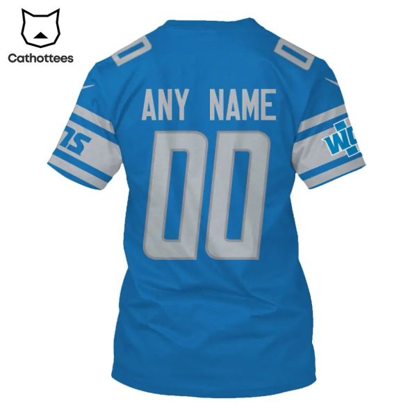 Detroit Lions – Personalized Jersey Hoodie