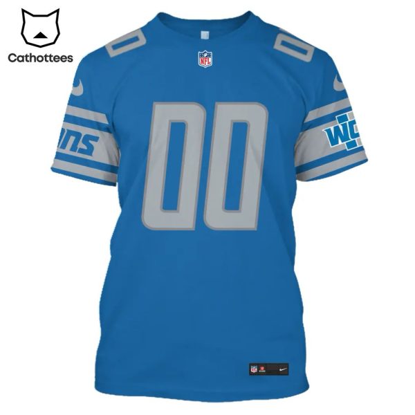 Detroit Lions – Personalized Jersey Hoodie