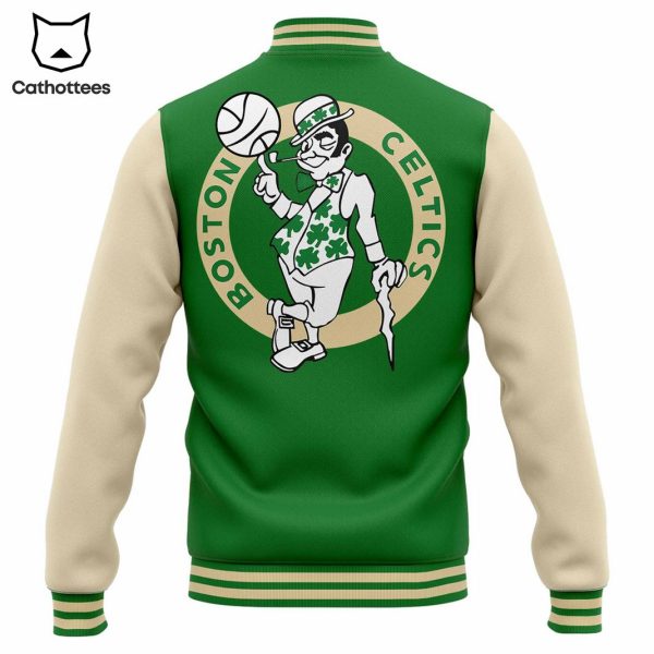 Deuce Jayson Tatum Boston Celtics Baseball Jacket
